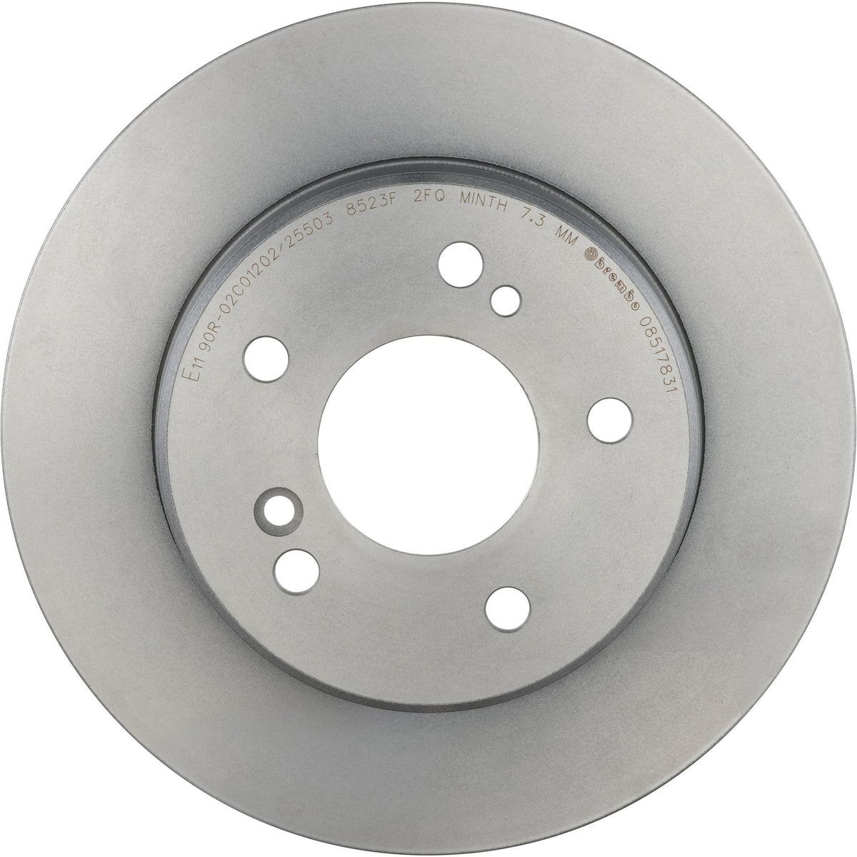 PRIME UV Coated Rear Disc Brake Rotor - 08.5178.31_28