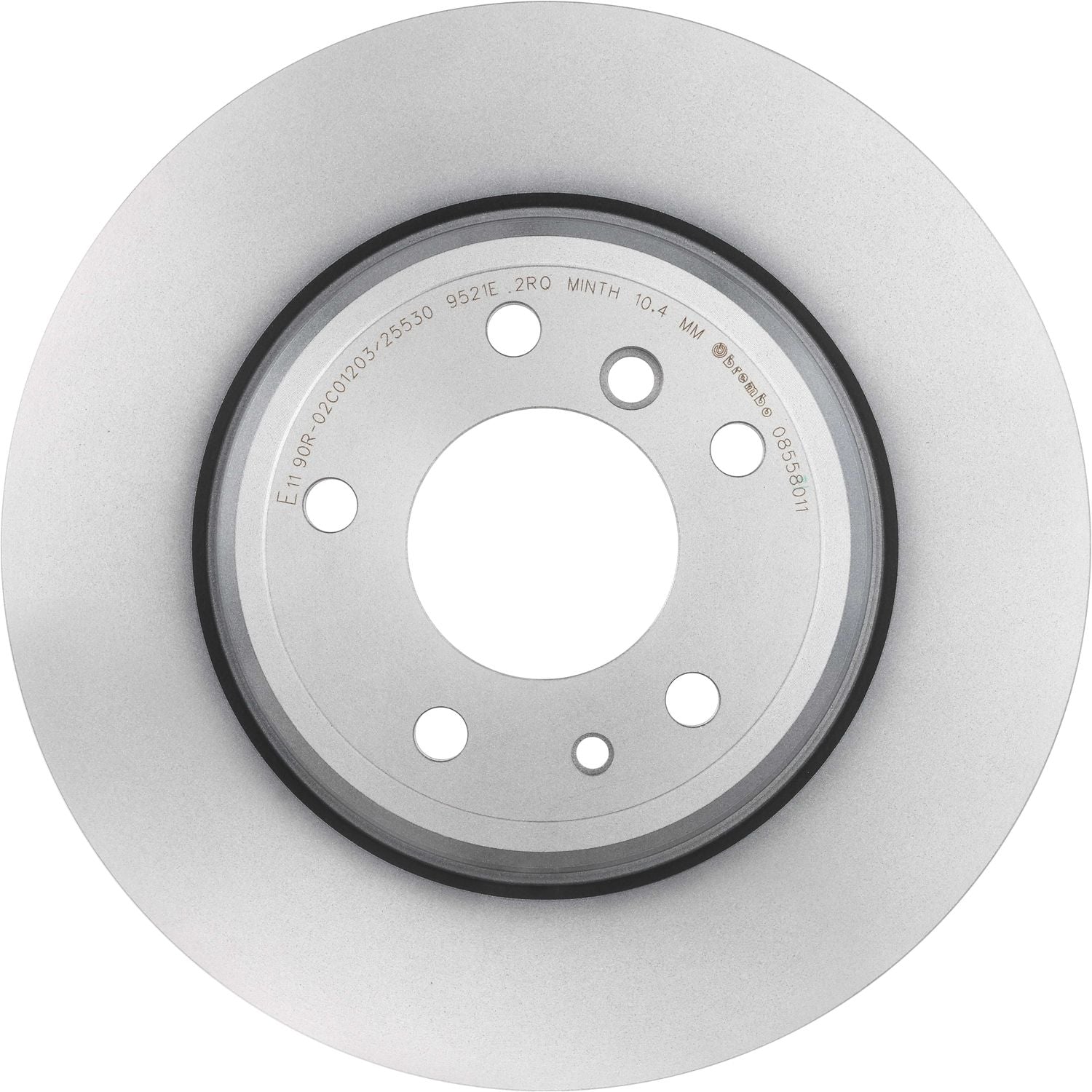 PRIME UV Coated Rear Disc Brake Rotor - 08.5580.11_02