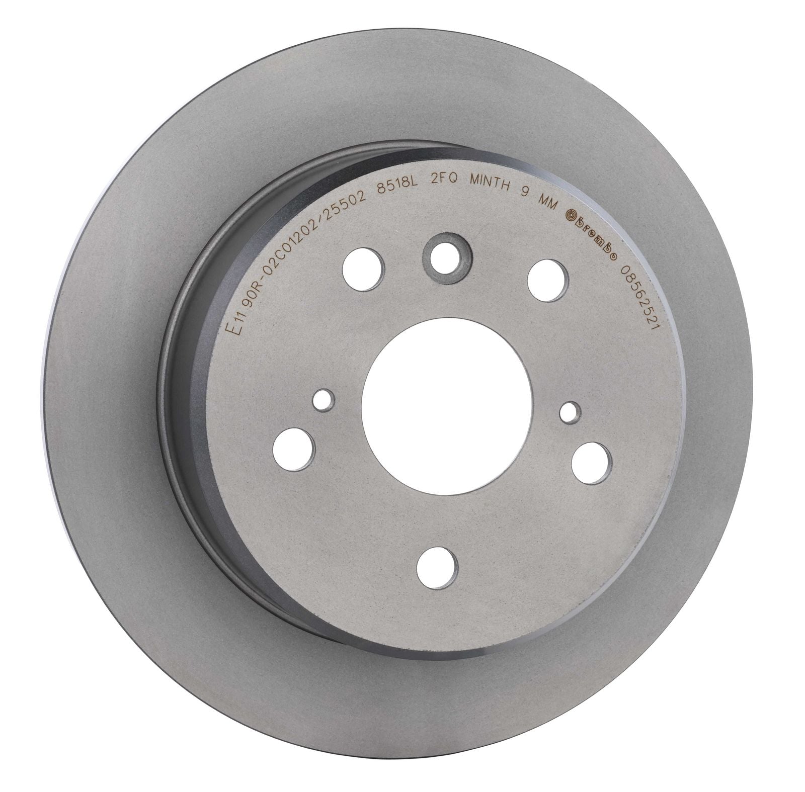 PRIME UV Coated Rear Disc Brake Rotor - 08.5625.21_30