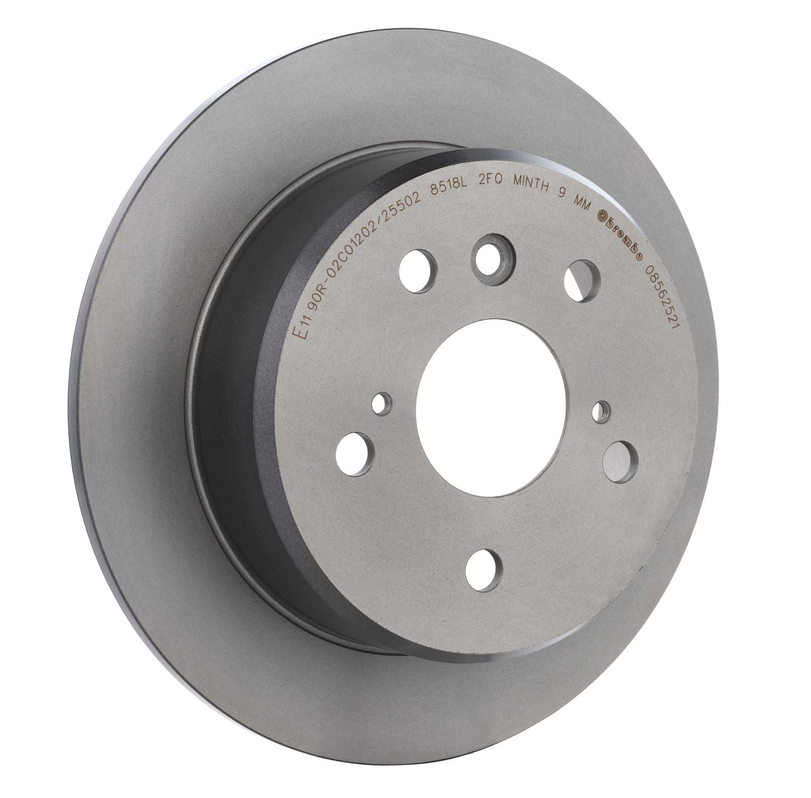 PRIME UV Coated Rear Disc Brake Rotor - 08.5625.21_29