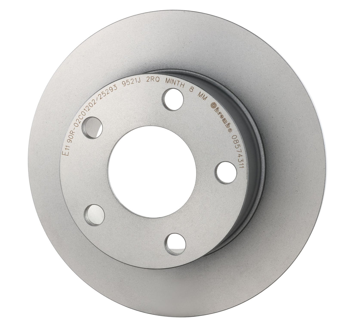 PRIME UV Coated Rear Disc Brake Rotor - 08.5743.11_08