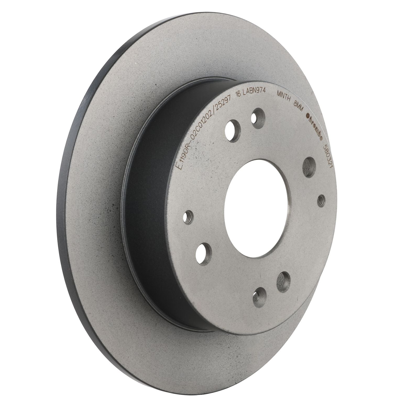 PRIME UV Coated Rear Disc Brake Rotor - 08.5803.21_28