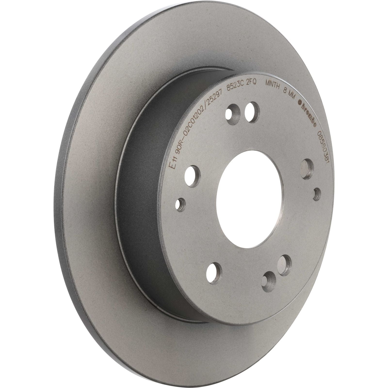 PRIME UV Coated Rear Disc Brake Rotor - 08.5803.81_01