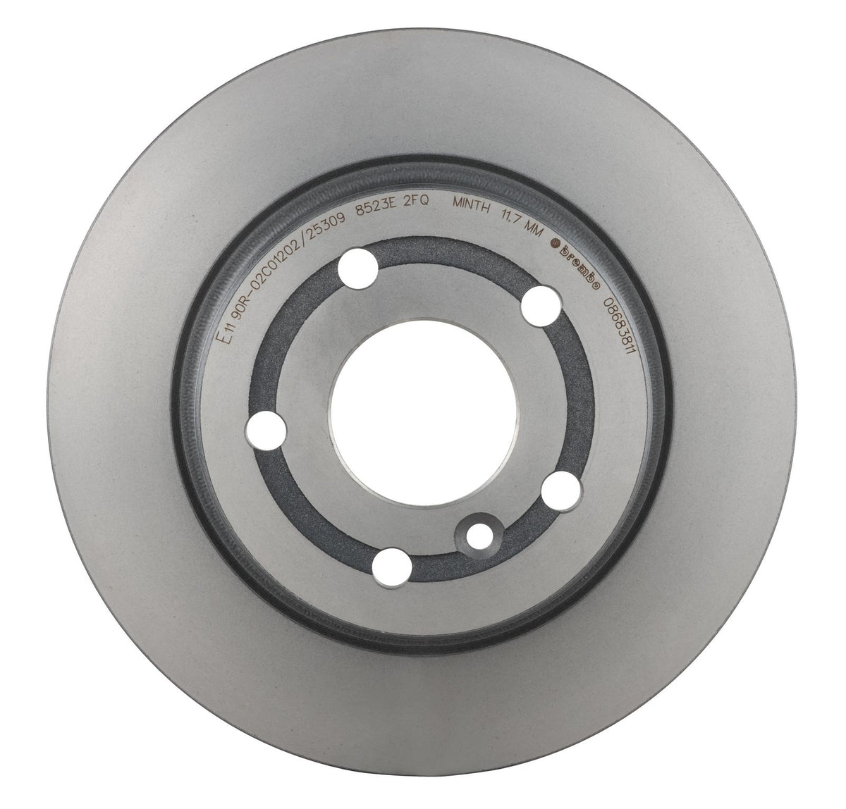 PRIME UV Coated Rear Disc Brake Rotor - 08.6838.11_07