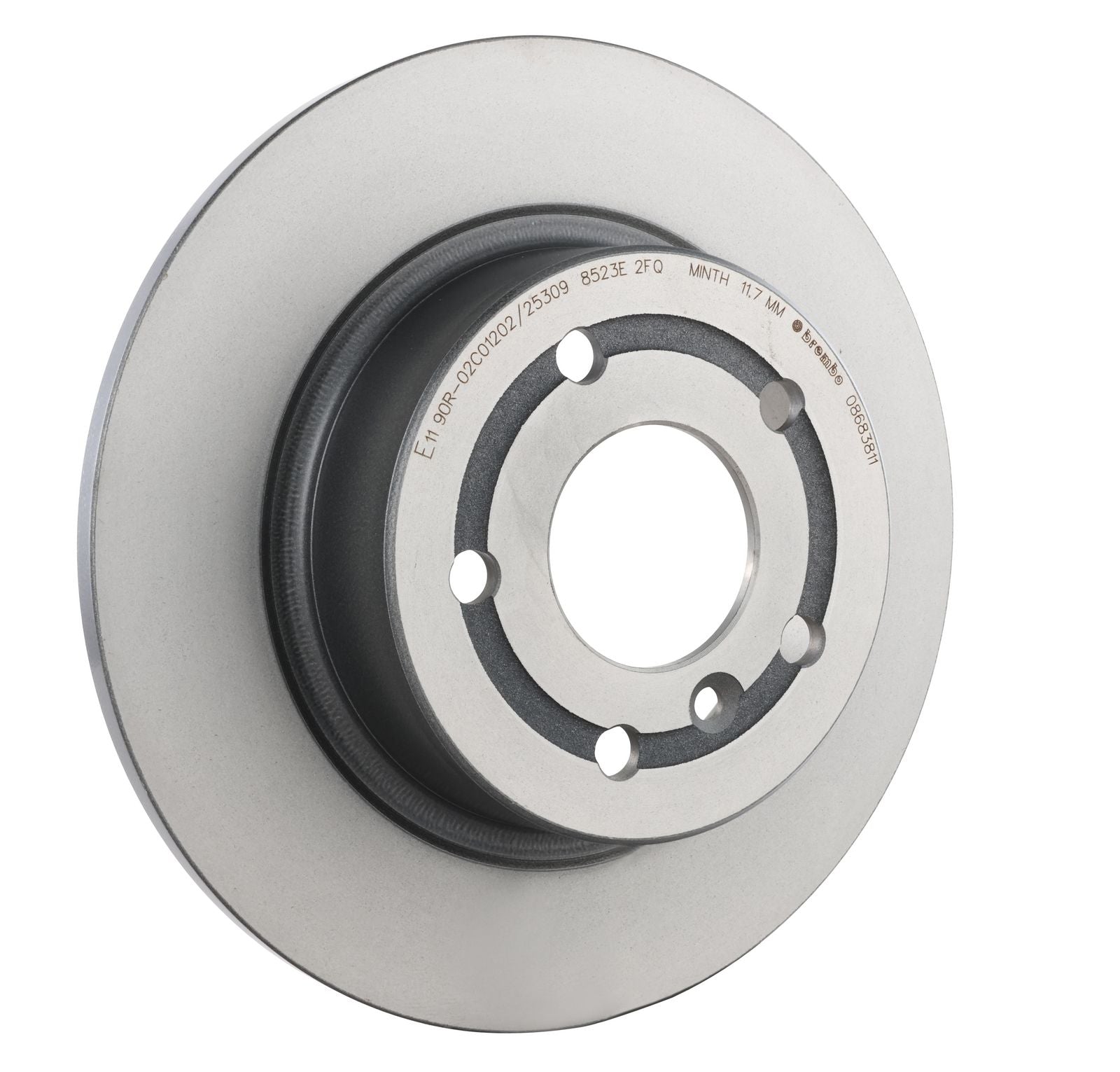 PRIME UV Coated Rear Disc Brake Rotor - 08.6838.11_29