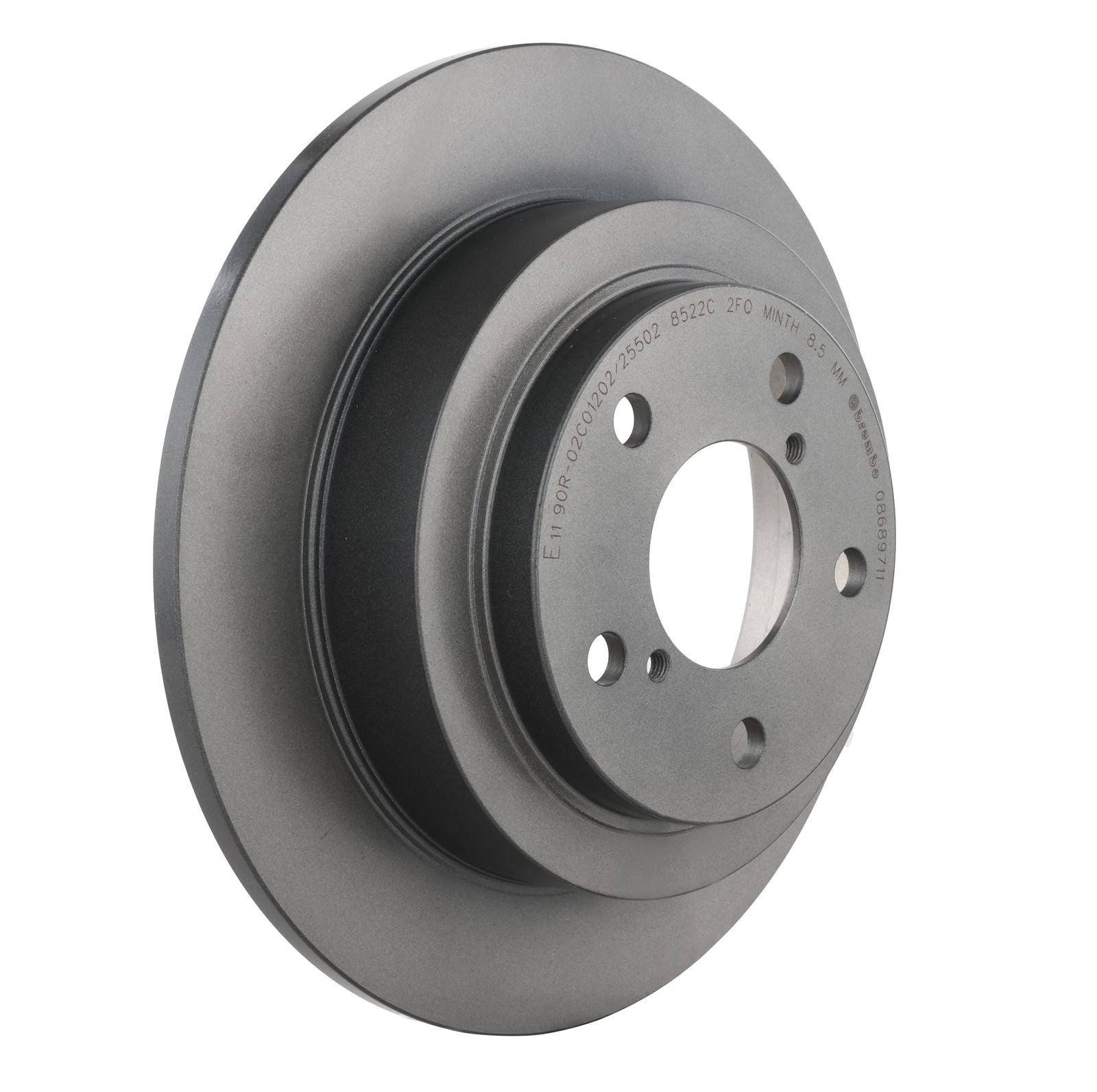 PRIME UV Coated Rear Disc Brake Rotor - 08.6897.11_27
