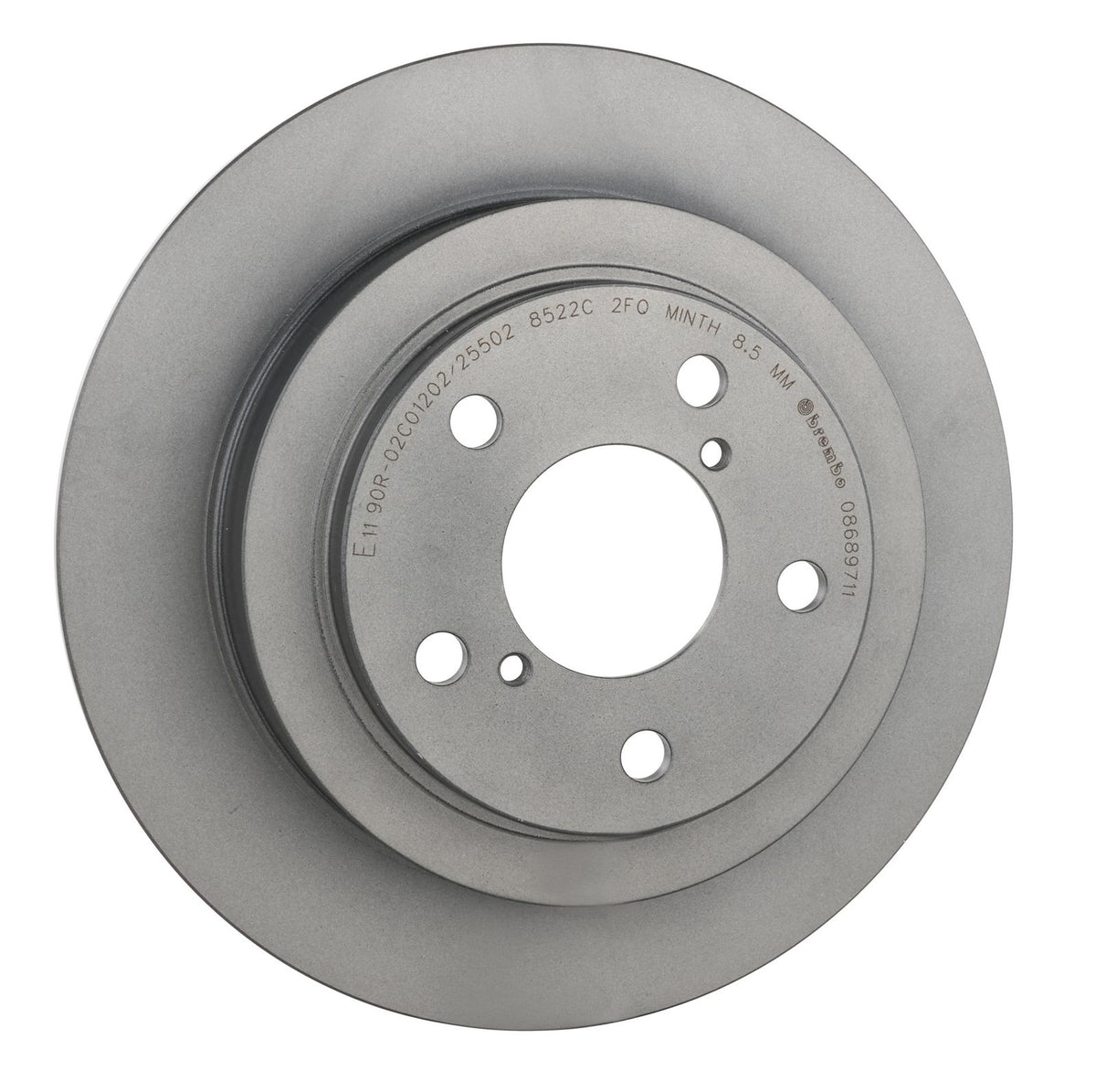 PRIME UV Coated Rear Disc Brake Rotor - 08.6897.11_29