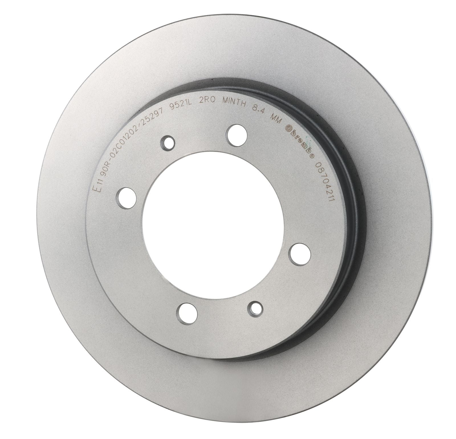 PRIME UV Coated Rear Disc Brake Rotor - 08.7042.11_08