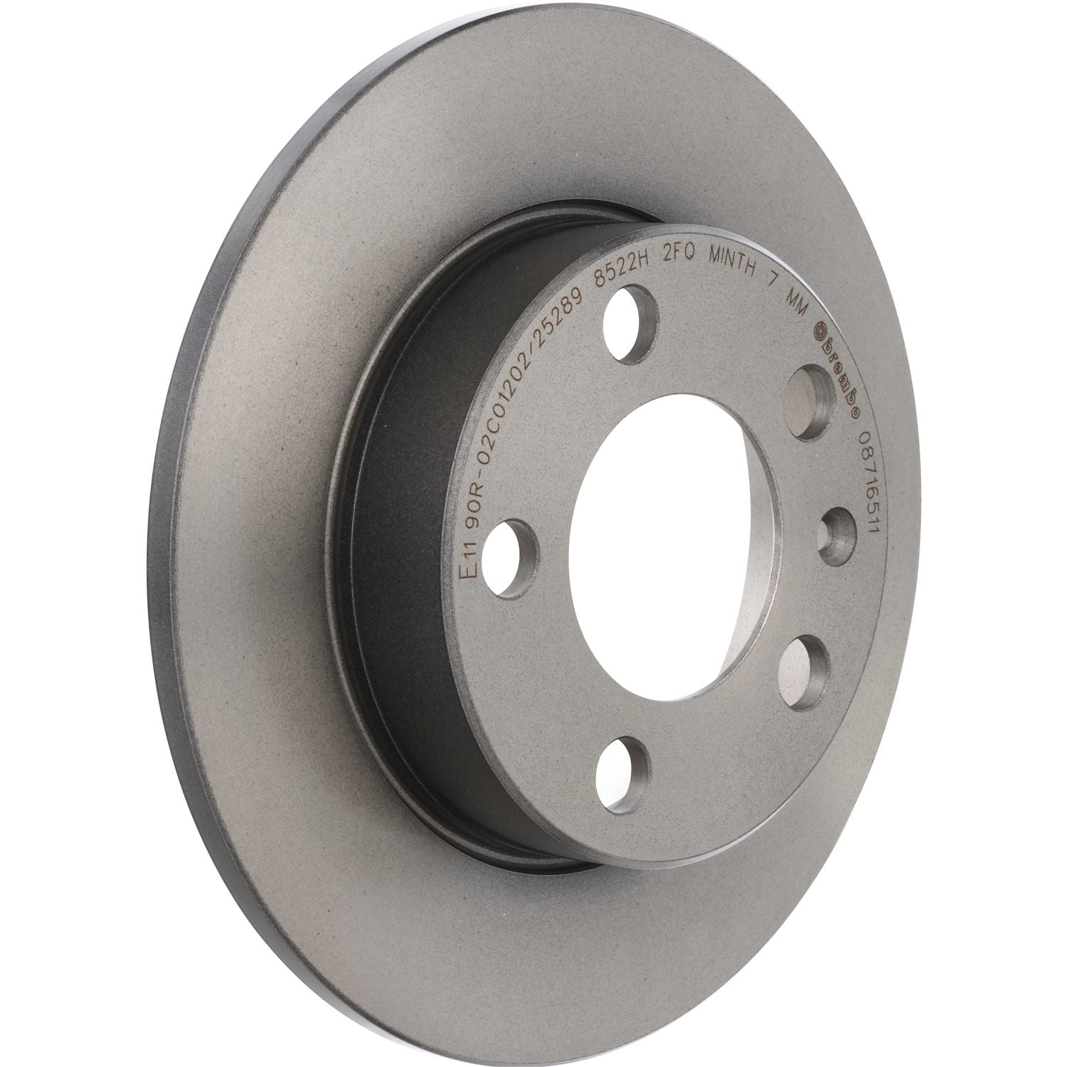 PRIME UV Coated Rear Disc Brake Rotor - 08.7165.11_06
