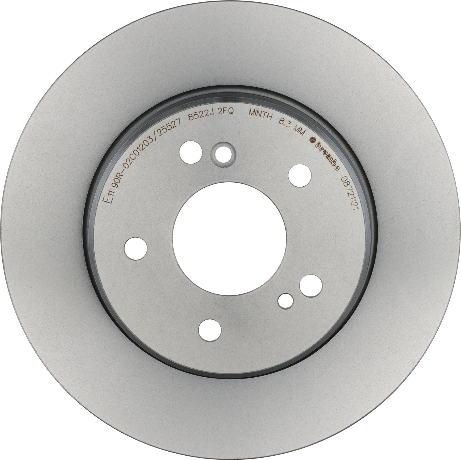 PRIME UV Coated Rear Disc Brake Rotor - 08.7211.21_03