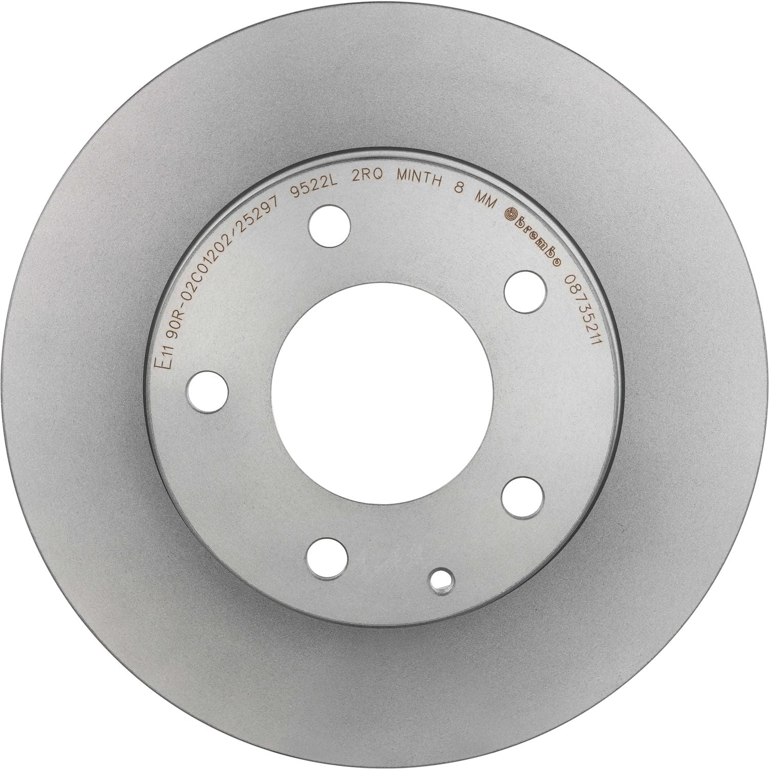 PRIME UV Coated Rear Disc Brake Rotor - 08.7352.11_01