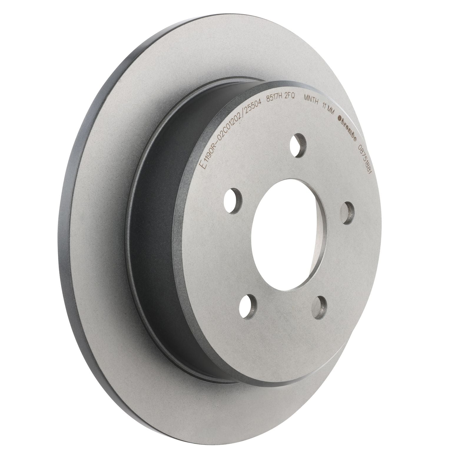 PRIME UV Coated Rear Disc Brake Rotor - 08.7518.81_28