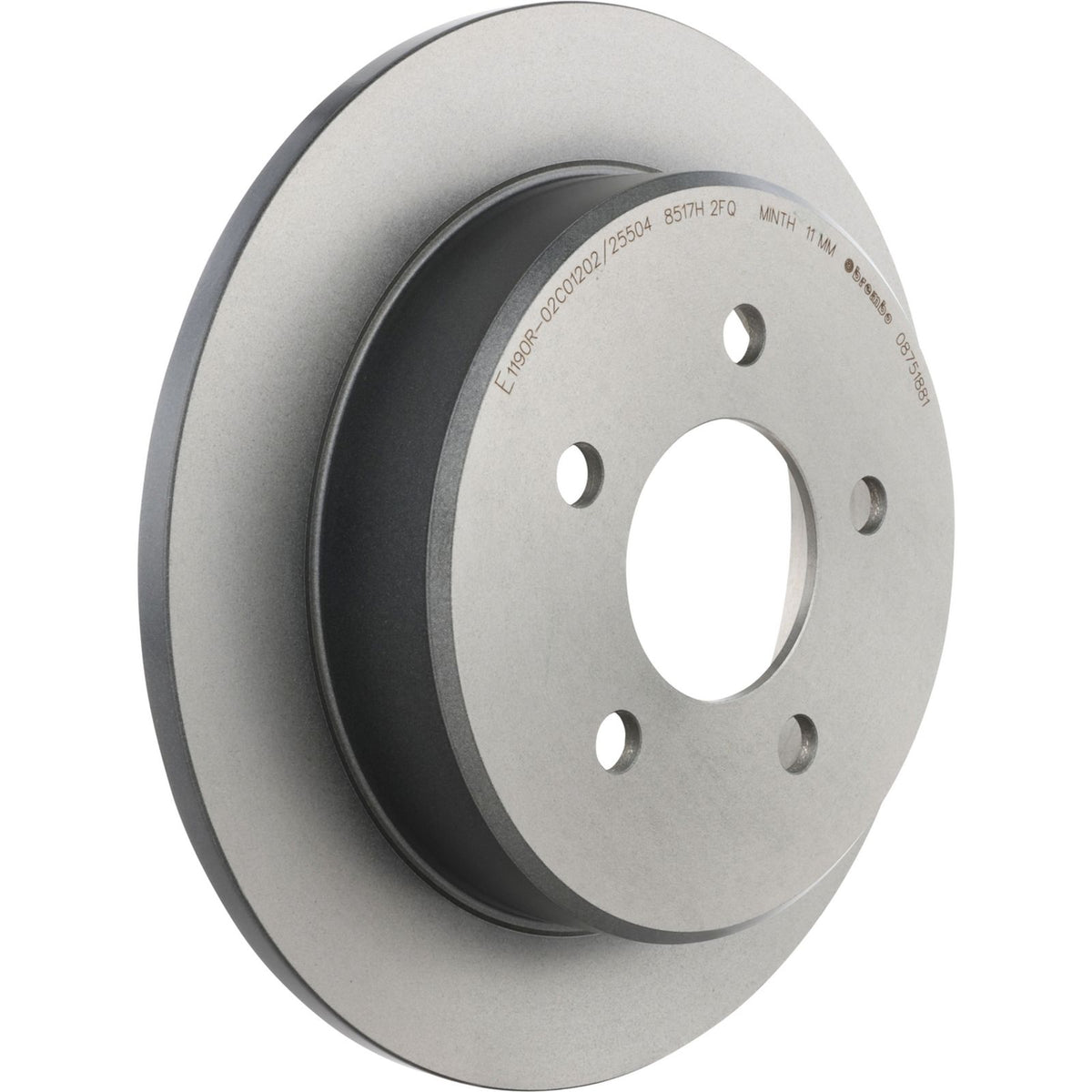 PRIME UV Coated Rear Disc Brake Rotor - 08.7518.81_03
