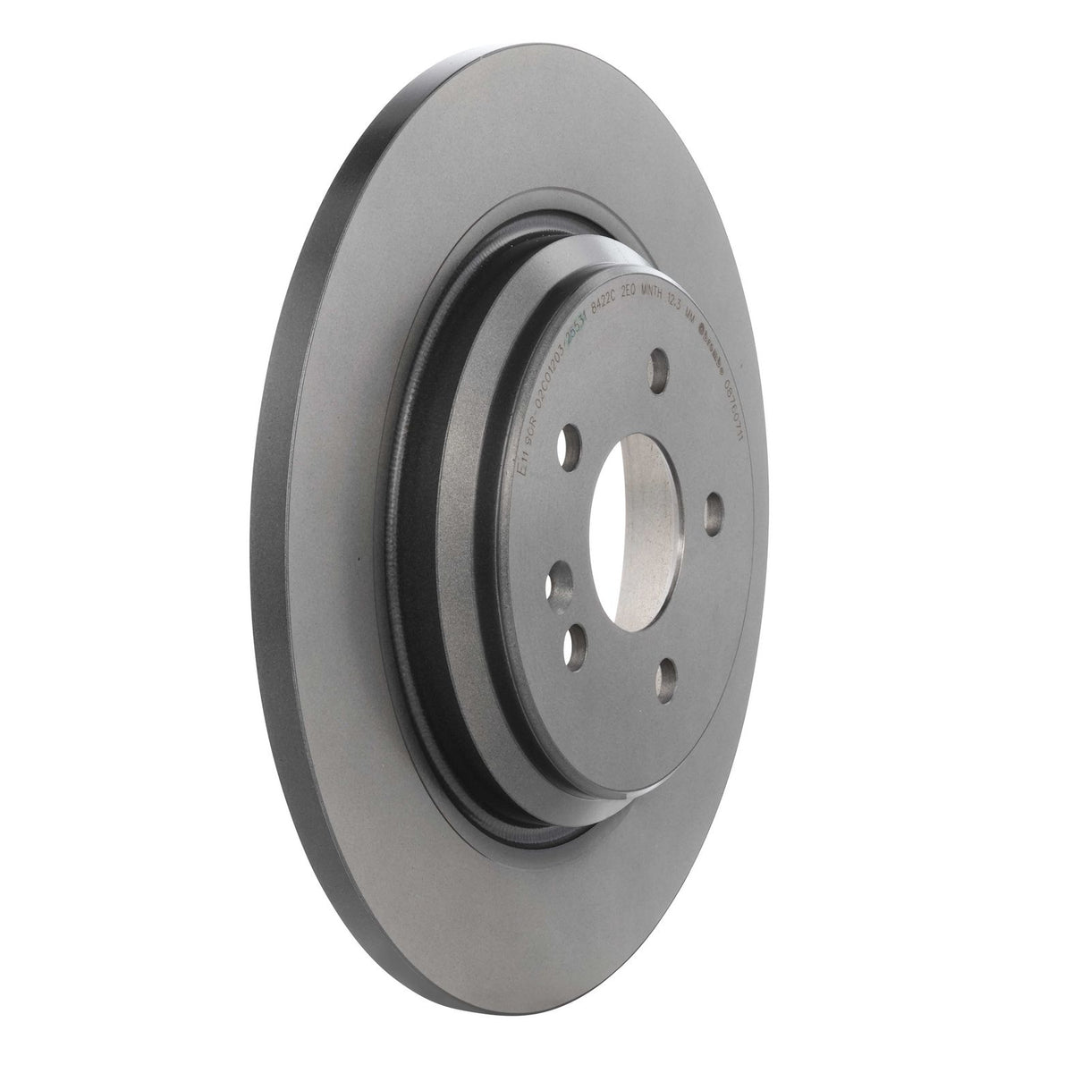PRIME UV Coated Rear Disc Brake Rotor - 08.7607.11_27