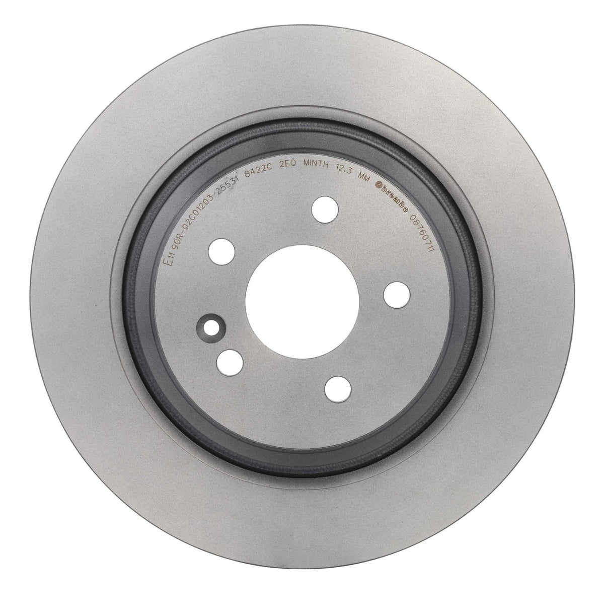 PRIME UV Coated Rear Disc Brake Rotor - 08.7607.11_07