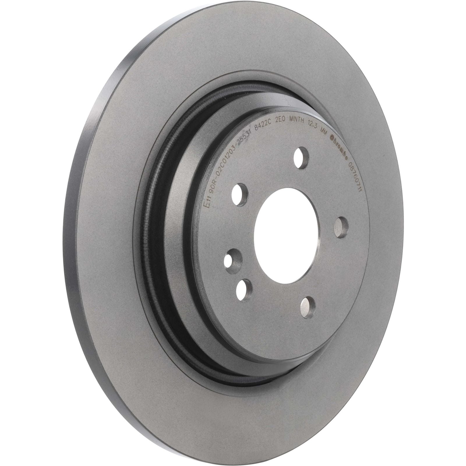 PRIME UV Coated Rear Disc Brake Rotor - 08.7607.11_01