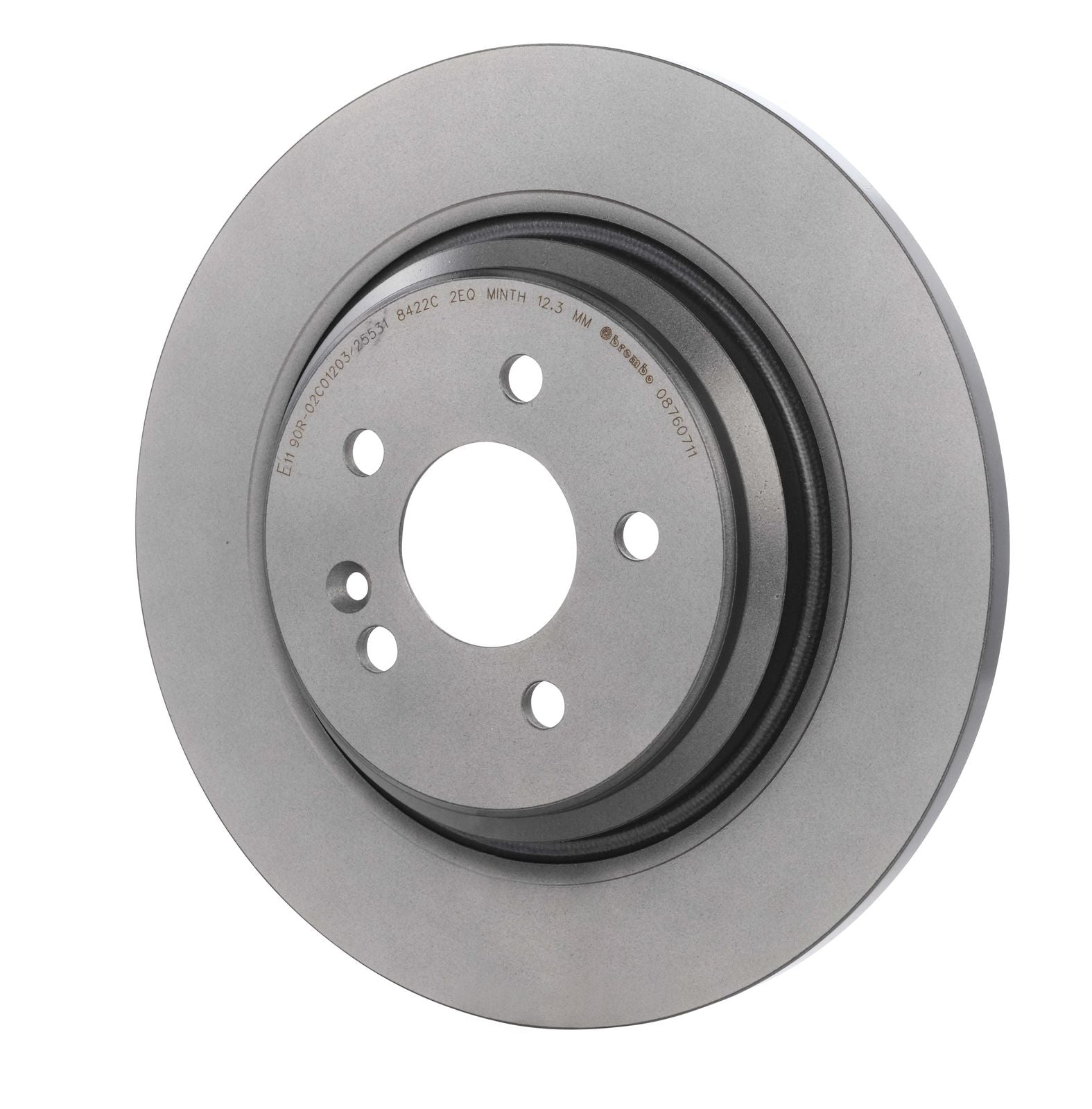 PRIME UV Coated Rear Disc Brake Rotor - 08.7607.11_09