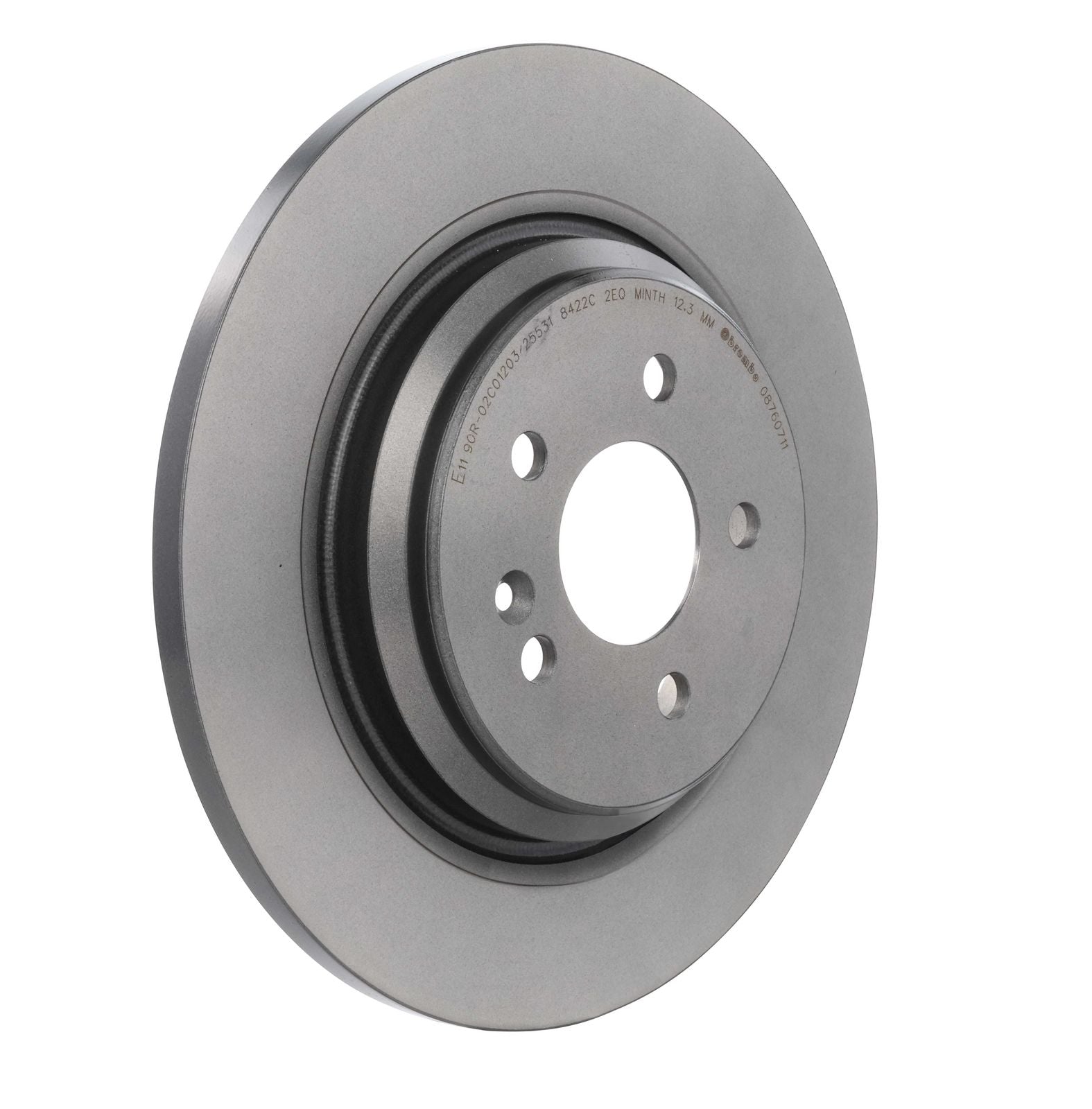 PRIME UV Coated Rear Disc Brake Rotor - 08.7607.11_28
