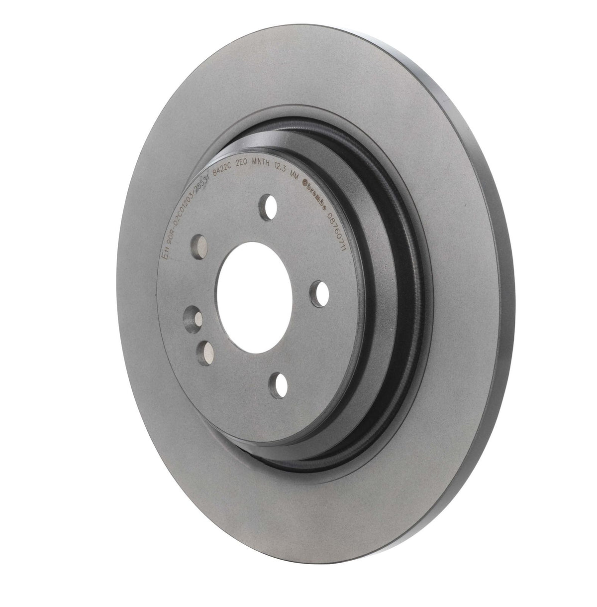 PRIME UV Coated Rear Disc Brake Rotor - 08.7607.11_10