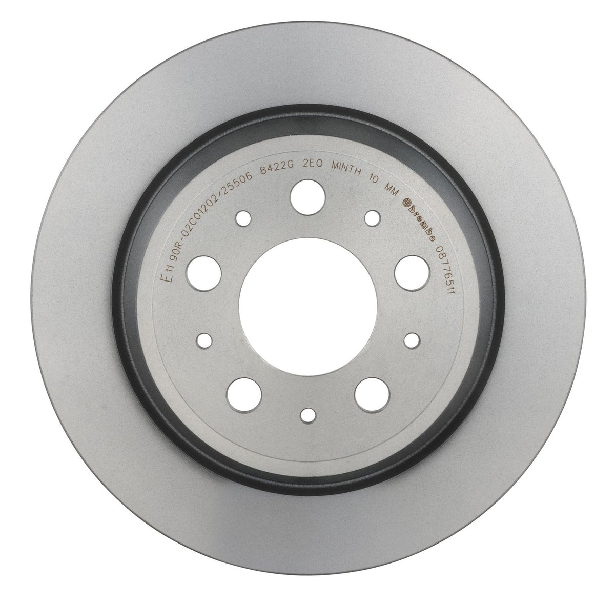 PRIME UV Coated Rear Disc Brake Rotor - 08.7765.11_08