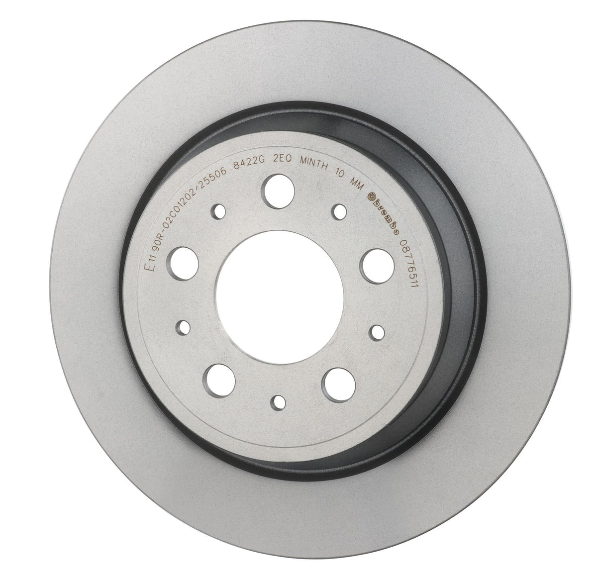 PRIME UV Coated Rear Disc Brake Rotor - 08.7765.11_09
