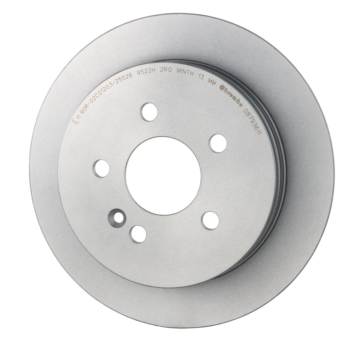 PRIME UV Coated Rear Disc Brake Rotor - 08.7936.11_08