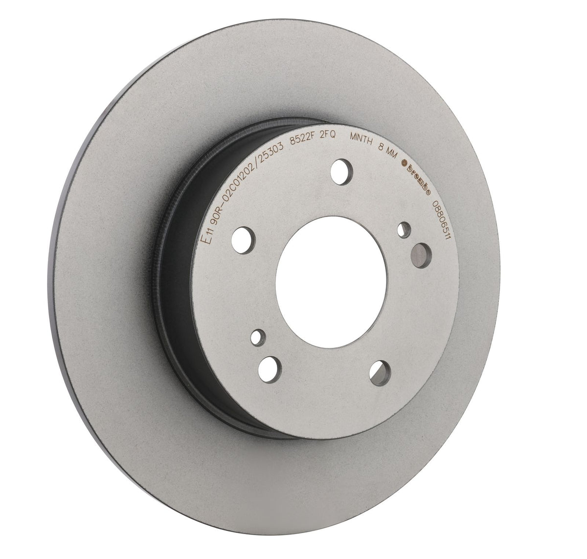 PRIME UV Coated Rear Disc Brake Rotor - 08.8065.11_28