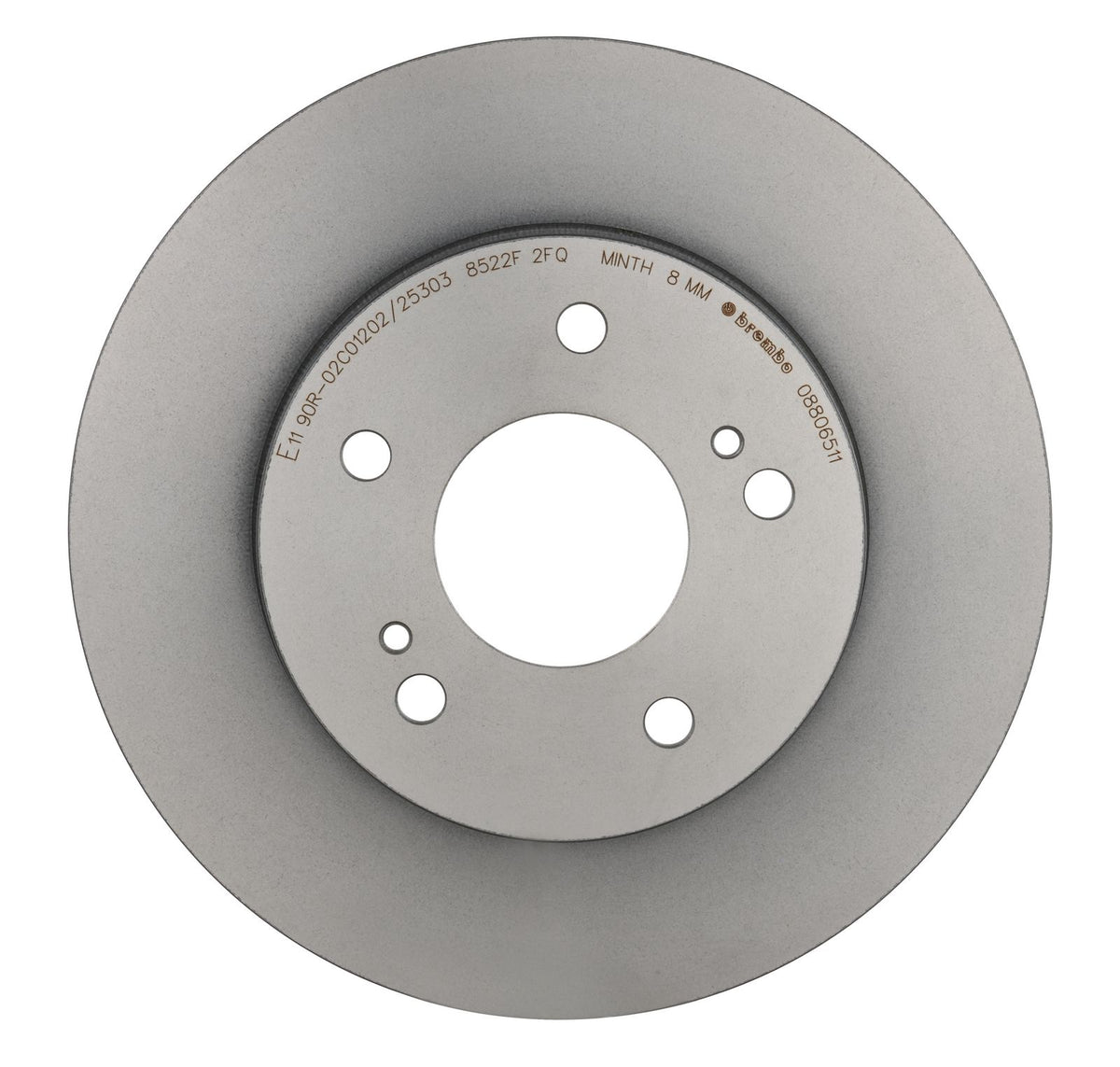 PRIME UV Coated Rear Disc Brake Rotor - 08.8065.11_06