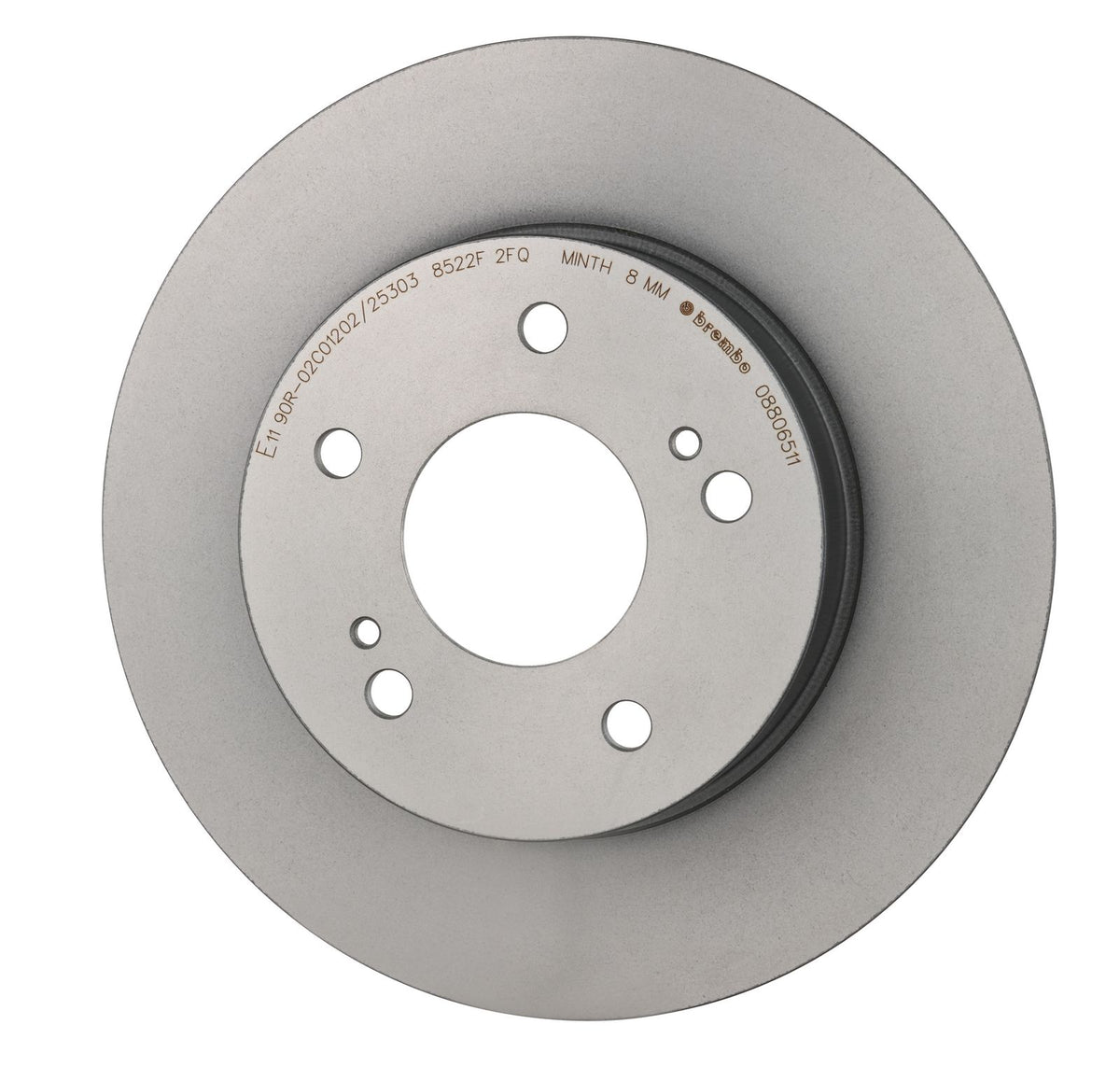 PRIME UV Coated Rear Disc Brake Rotor - 08.8065.11_07