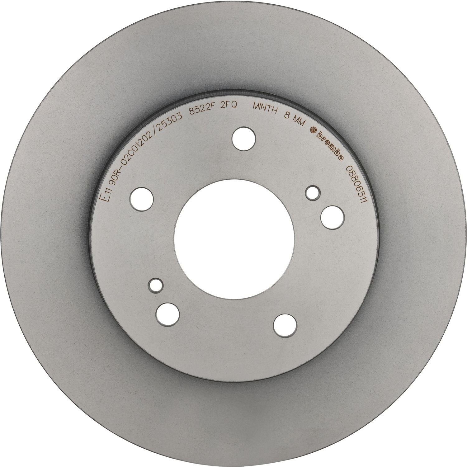 PRIME UV Coated Rear Disc Brake Rotor - 08.8065.11_04