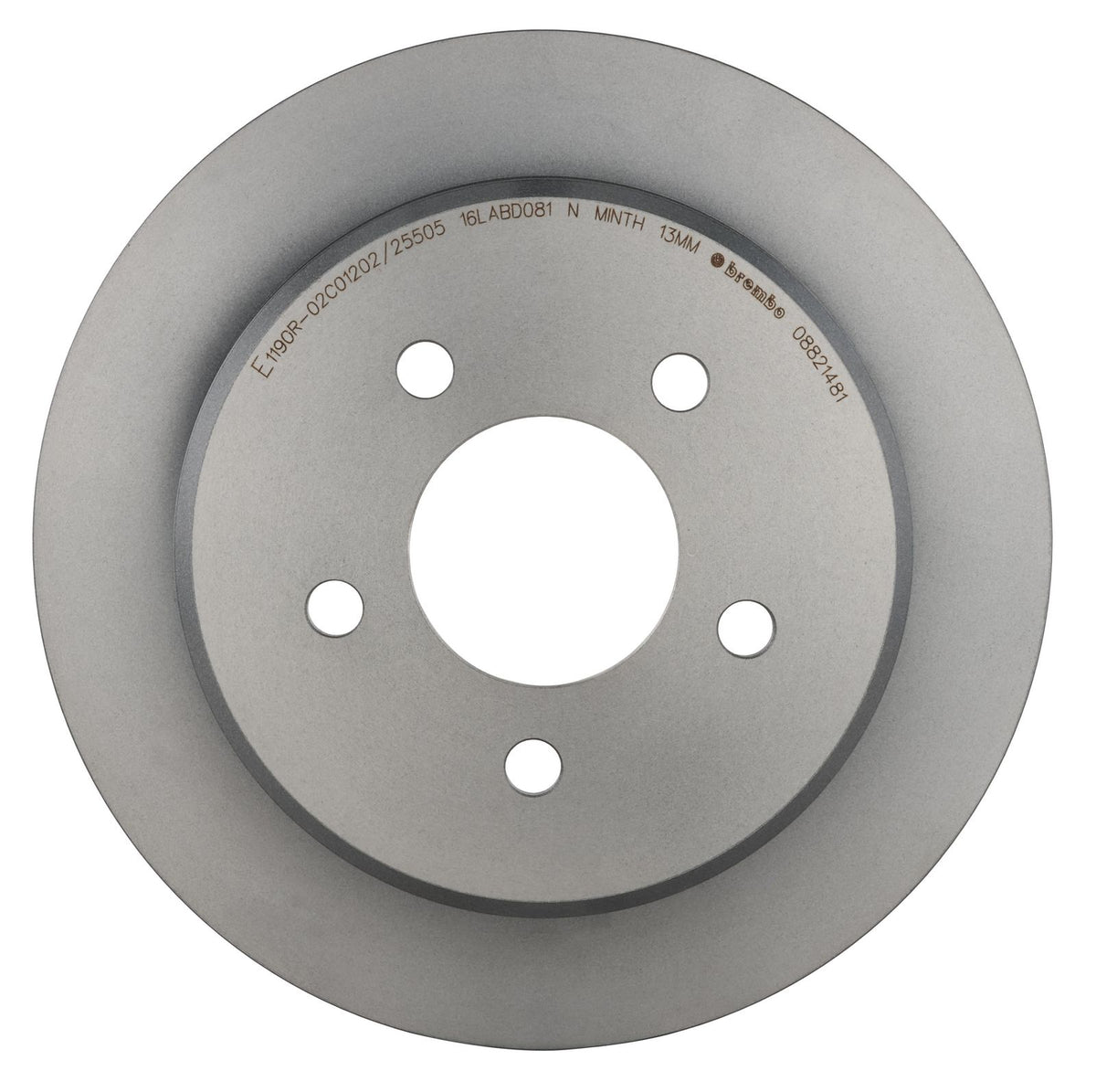 PRIME UV Coated Rear Disc Brake Rotor - 08.8214.81_06