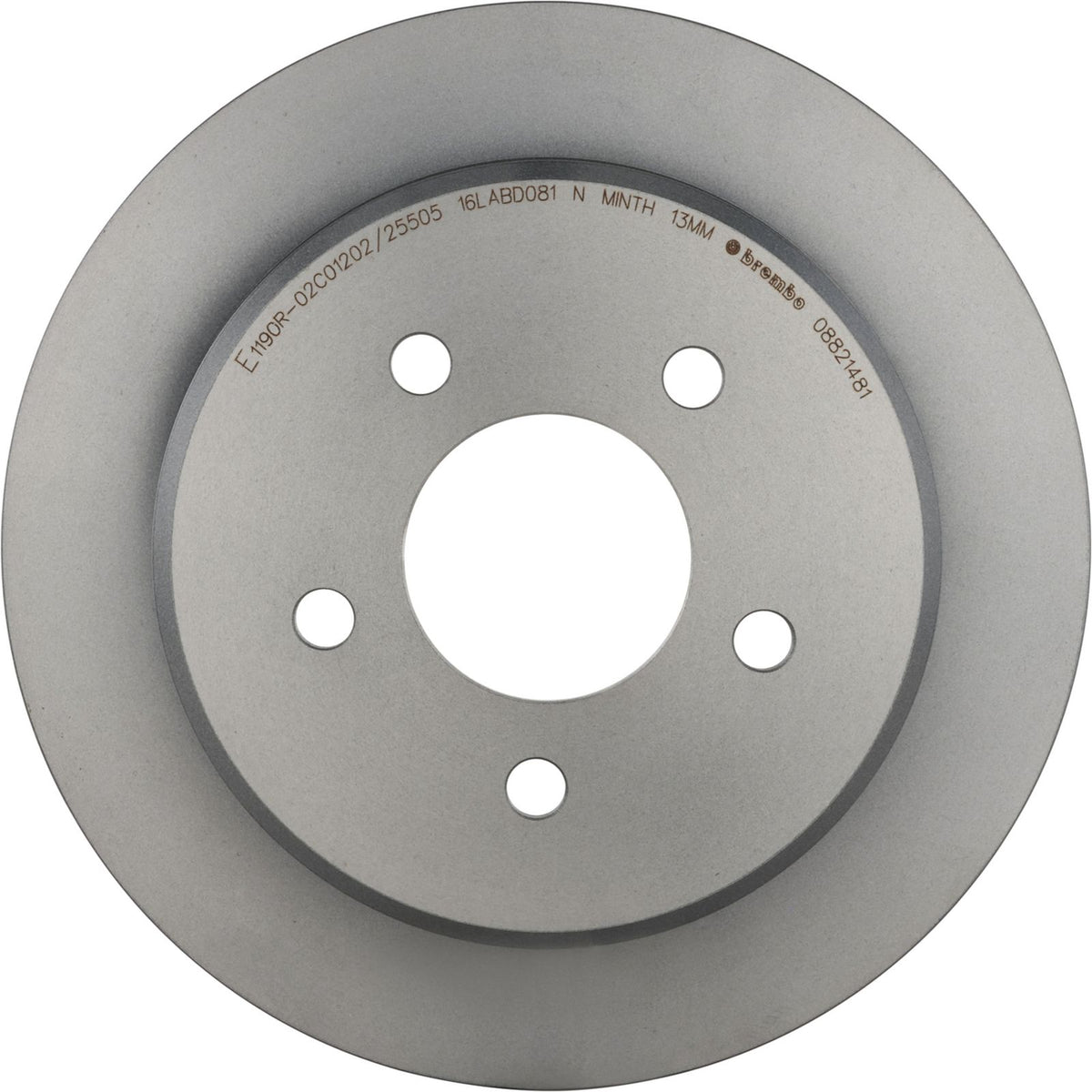 PRIME UV Coated Rear Disc Brake Rotor - 08.8214.81_04