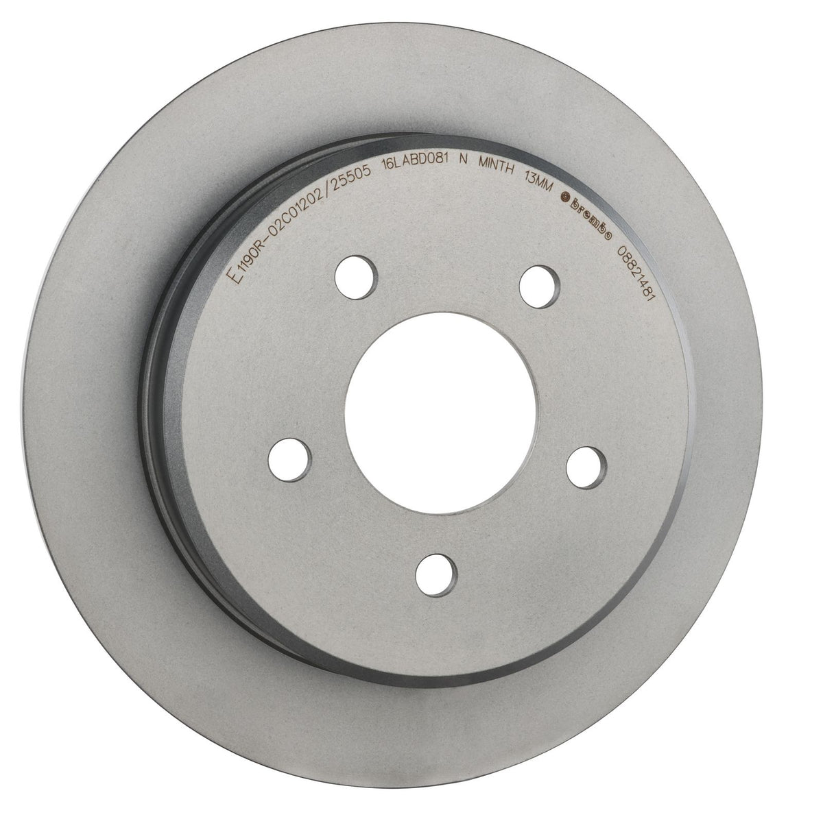 PRIME UV Coated Rear Disc Brake Rotor - 08.8214.81_29
