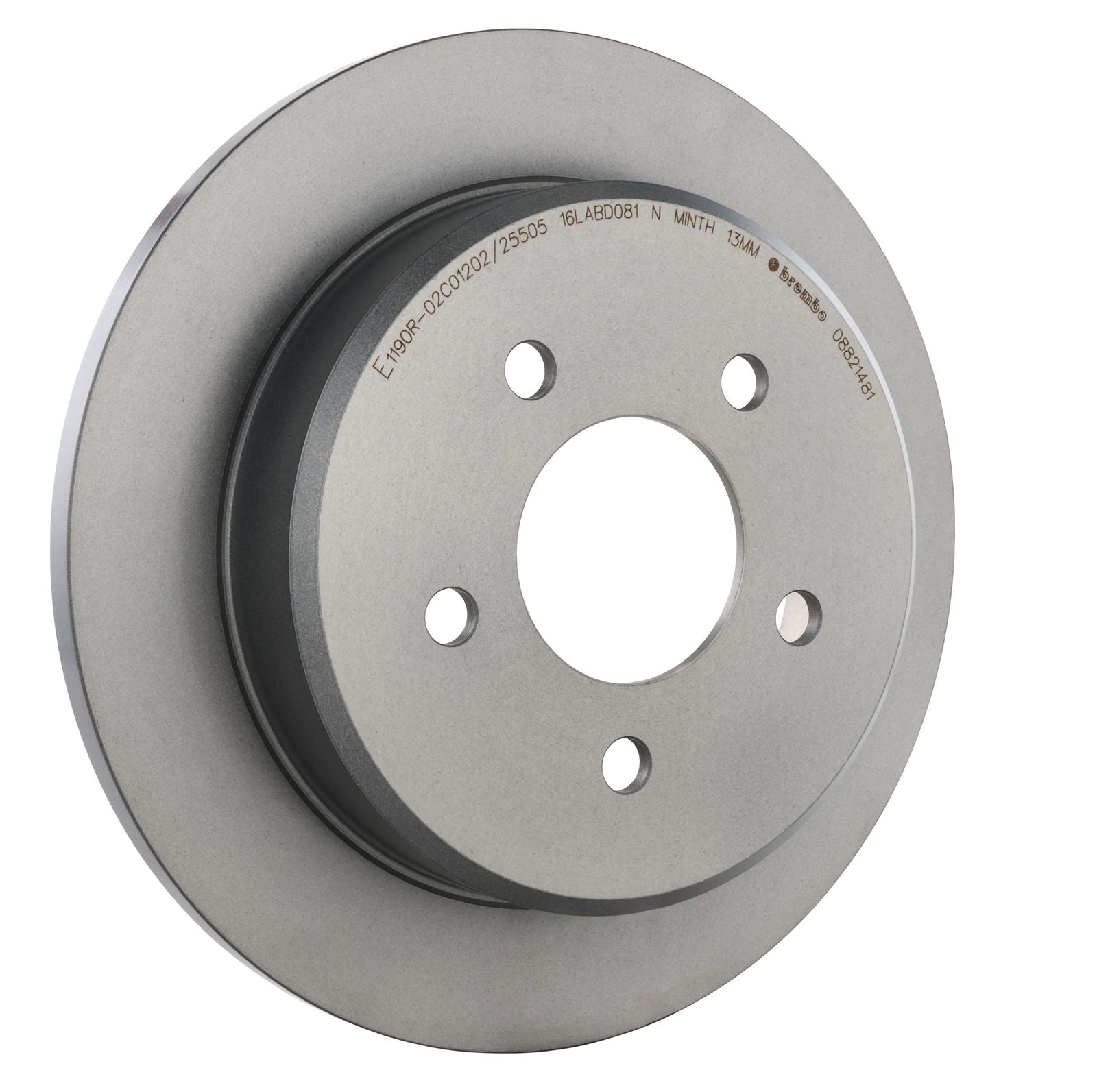 PRIME UV Coated Rear Disc Brake Rotor - 08.8214.81_28