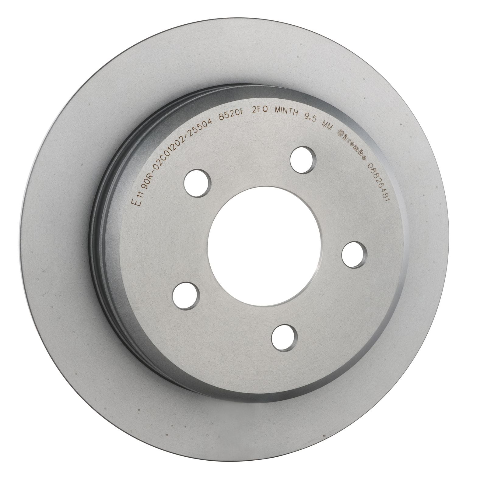 PRIME UV Coated Rear Disc Brake Rotor - 08.8264.81_30
