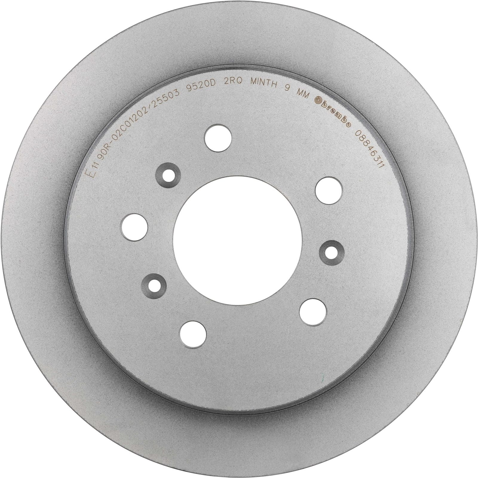PRIME UV Coated Rear Disc Brake Rotor - 08.8463.11_03