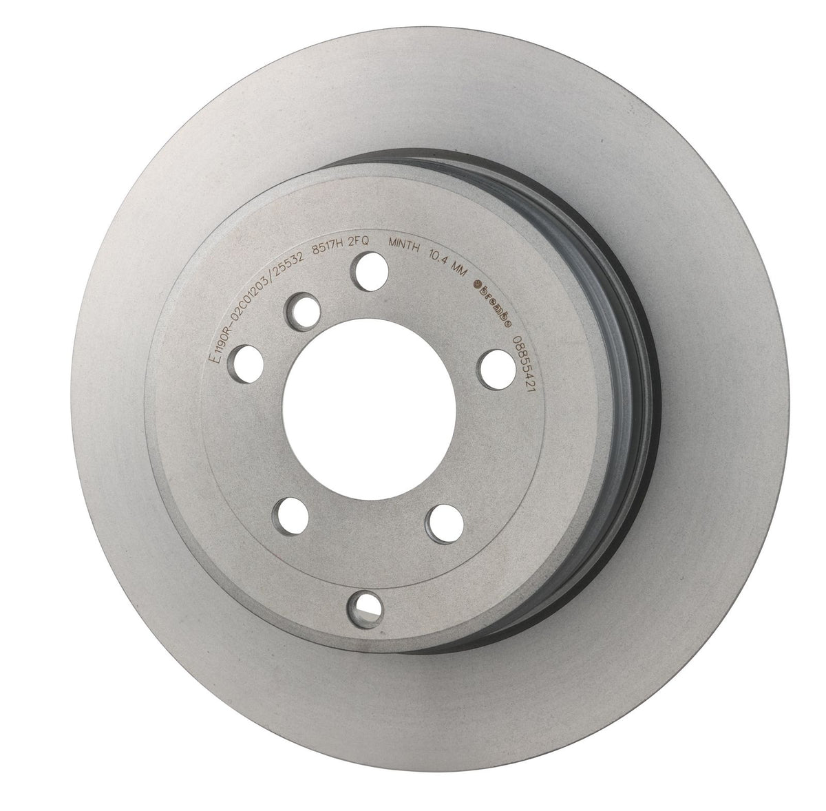 PRIME UV Coated Rear Disc Brake Rotor - 08.8554.21_08