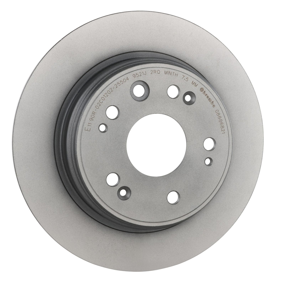 PRIME UV Coated Rear Disc Brake Rotor - 08.8868.21_25