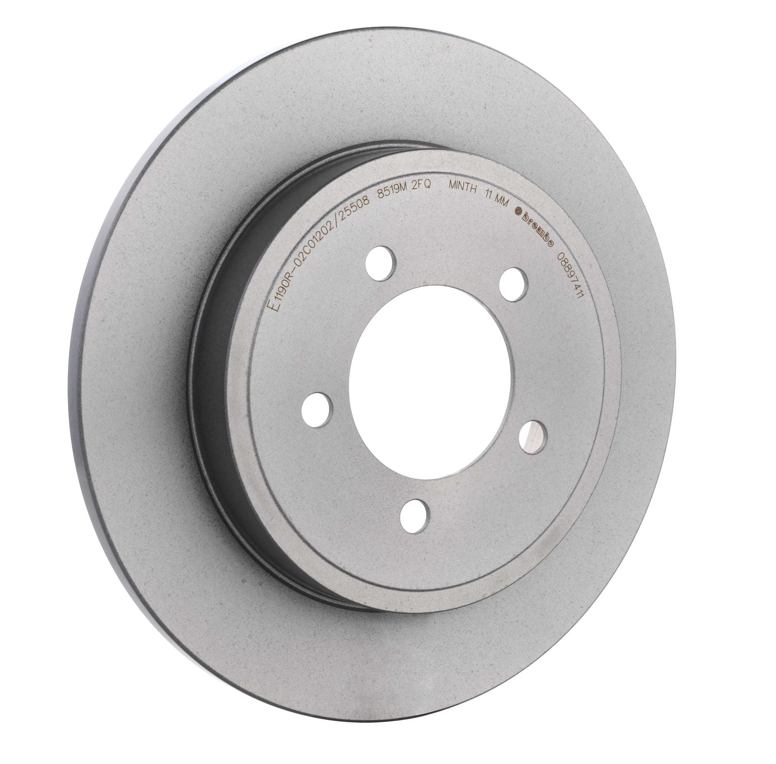 PRIME UV Coated Rear Disc Brake Rotor - 08.8974.11_29