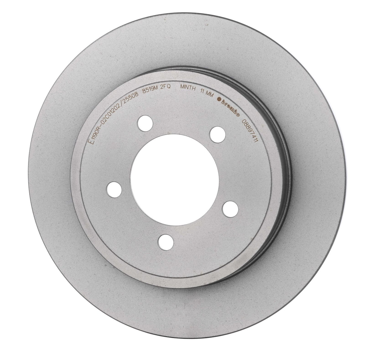 PRIME UV Coated Rear Disc Brake Rotor - 08.8974.11_08