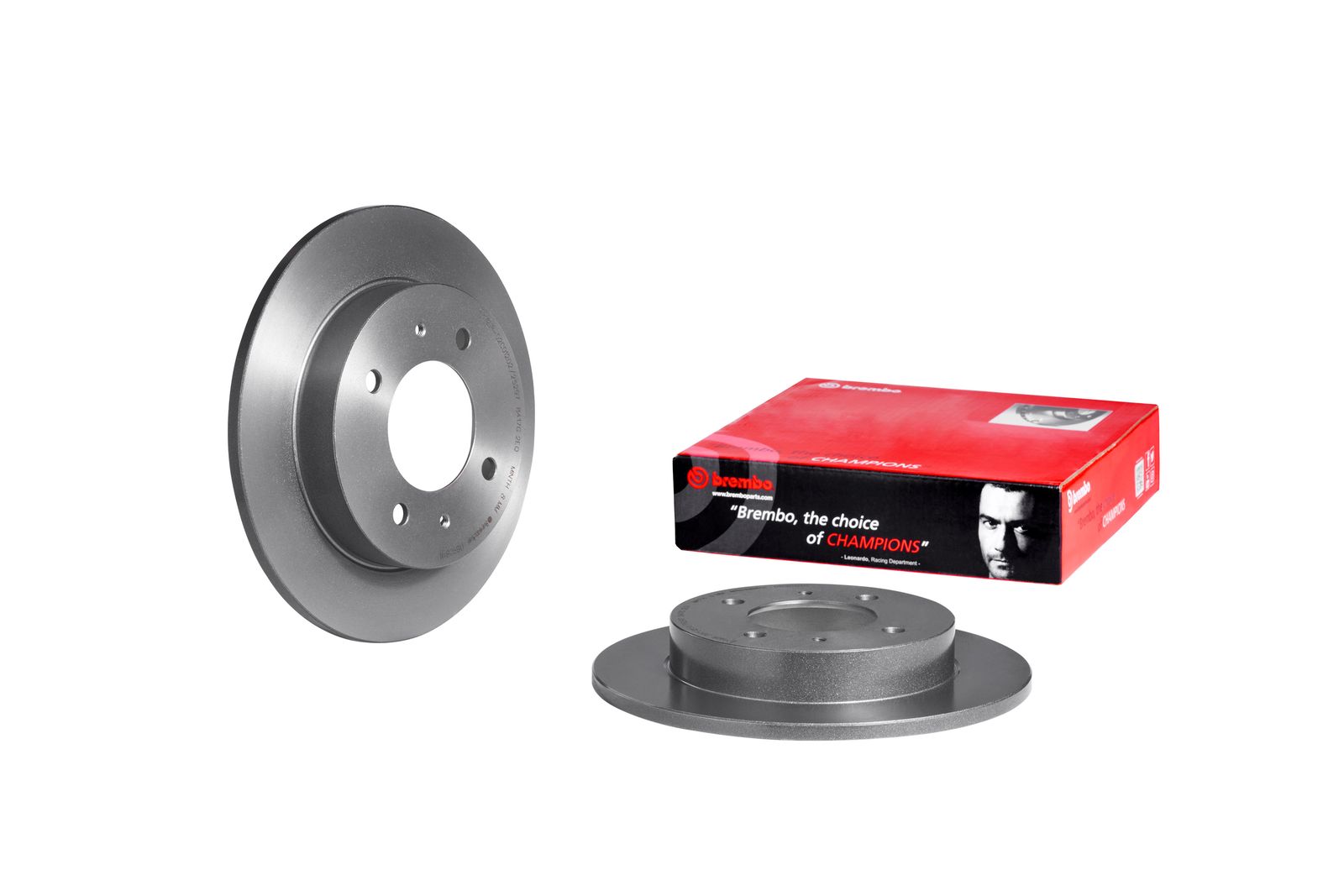 PRIME UV Coated Rear Disc Brake Rotor - 08.9081.11_01