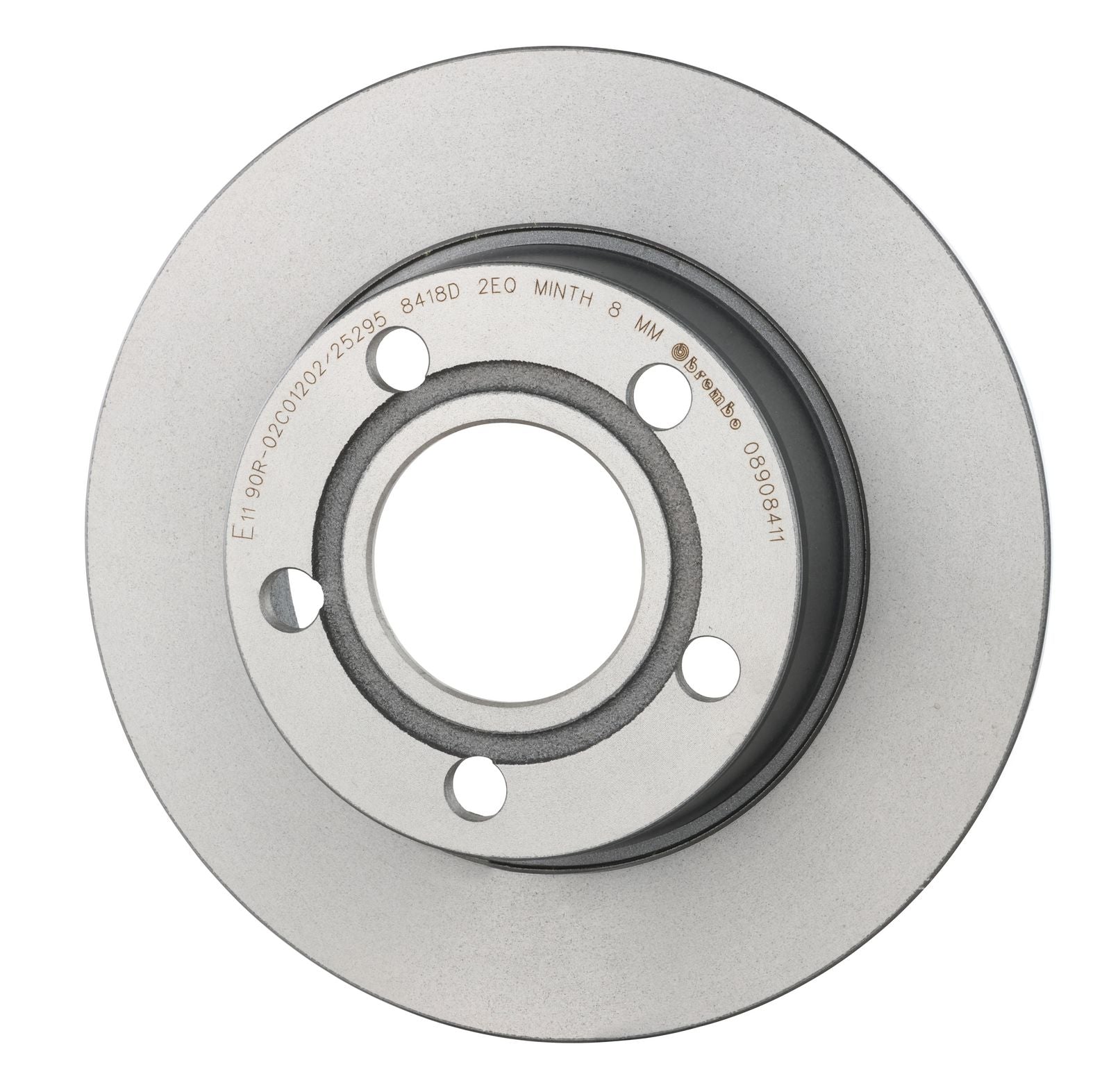 PRIME UV Coated Rear Disc Brake Rotor - 08.9084.11_08