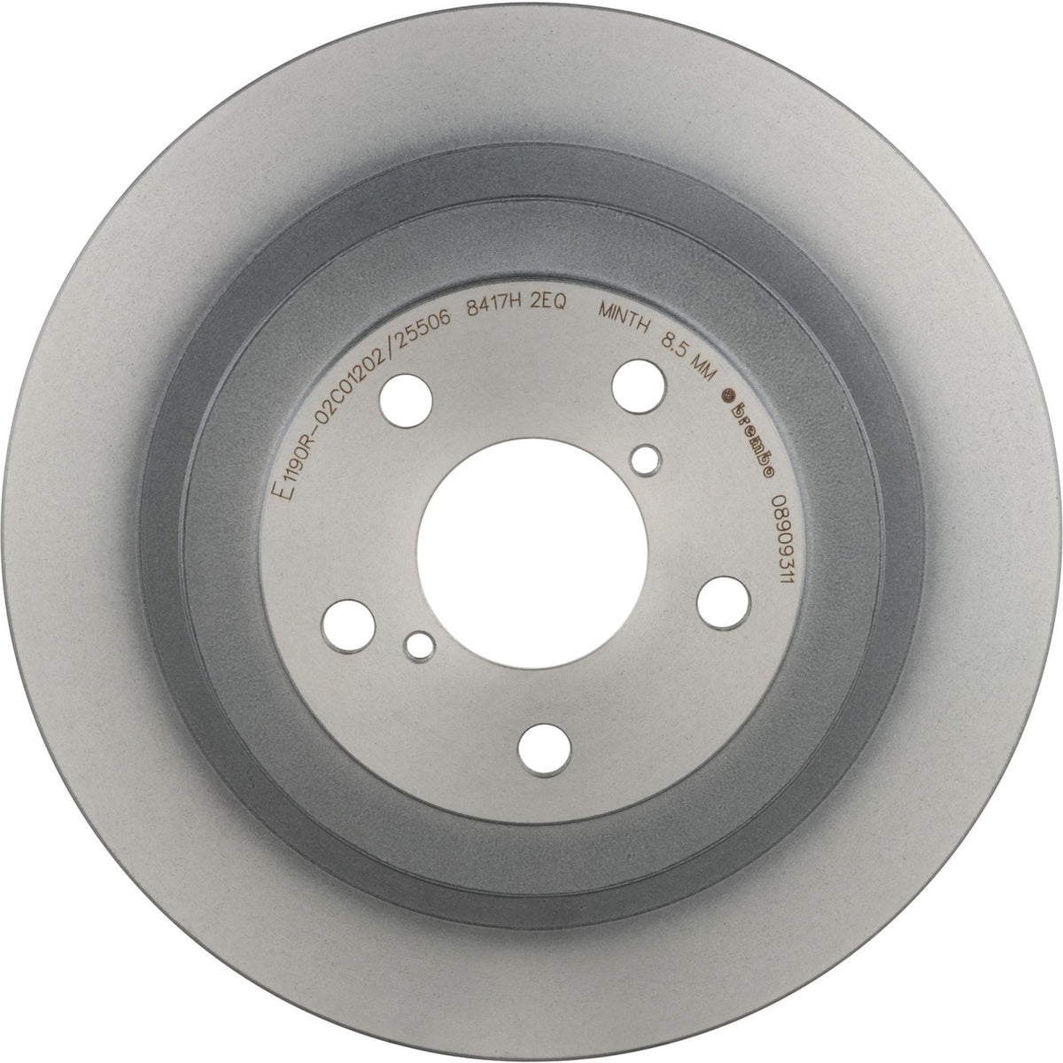 PRIME UV Coated Rear Disc Brake Rotor - 08.9093.11_03