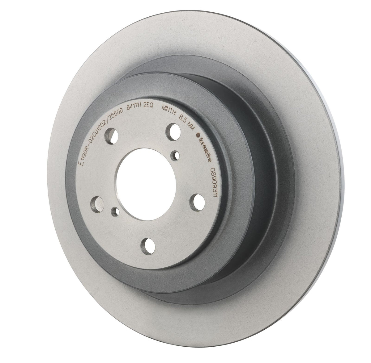 PRIME UV Coated Rear Disc Brake Rotor - 08.9093.11_08