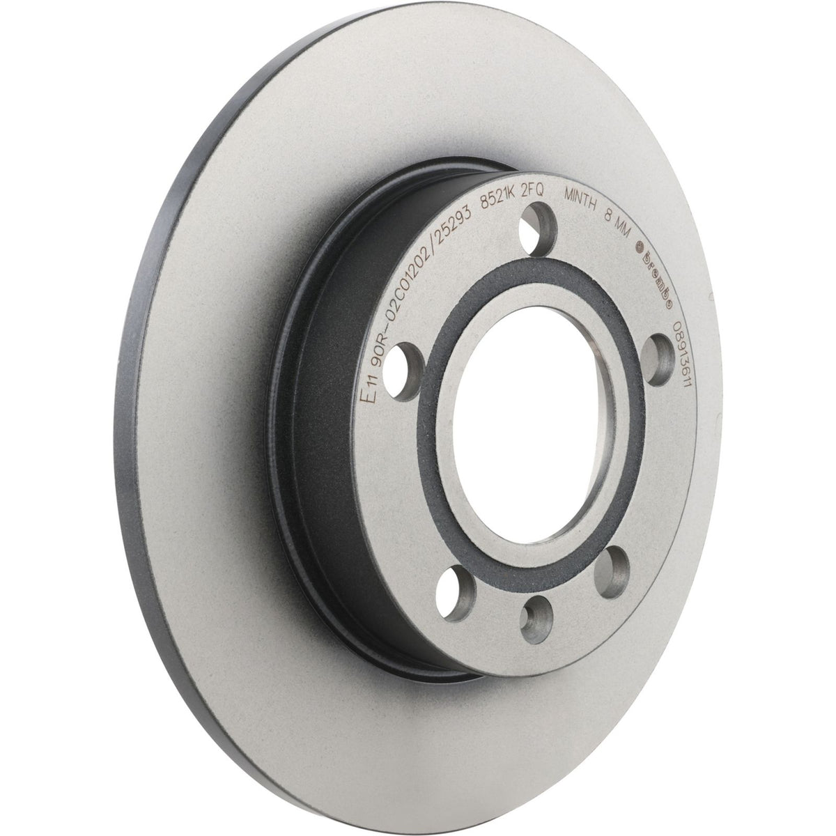 PRIME UV Coated Rear Disc Brake Rotor - 08.9136.11_02