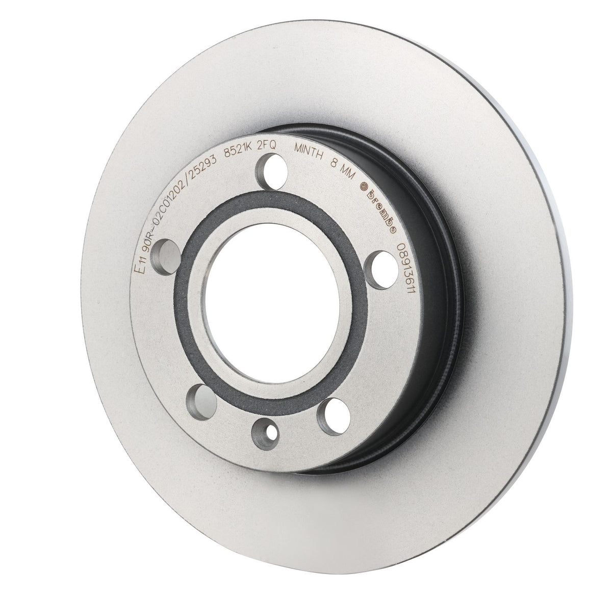 PRIME UV Coated Rear Disc Brake Rotor - 08.9136.11_09