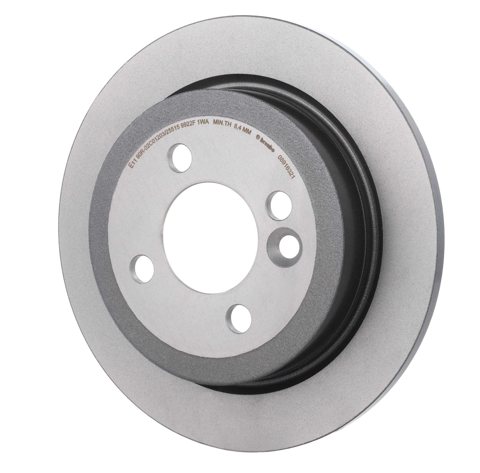 PRIME UV Coated Rear Disc Brake Rotor - 08.9163.21_04