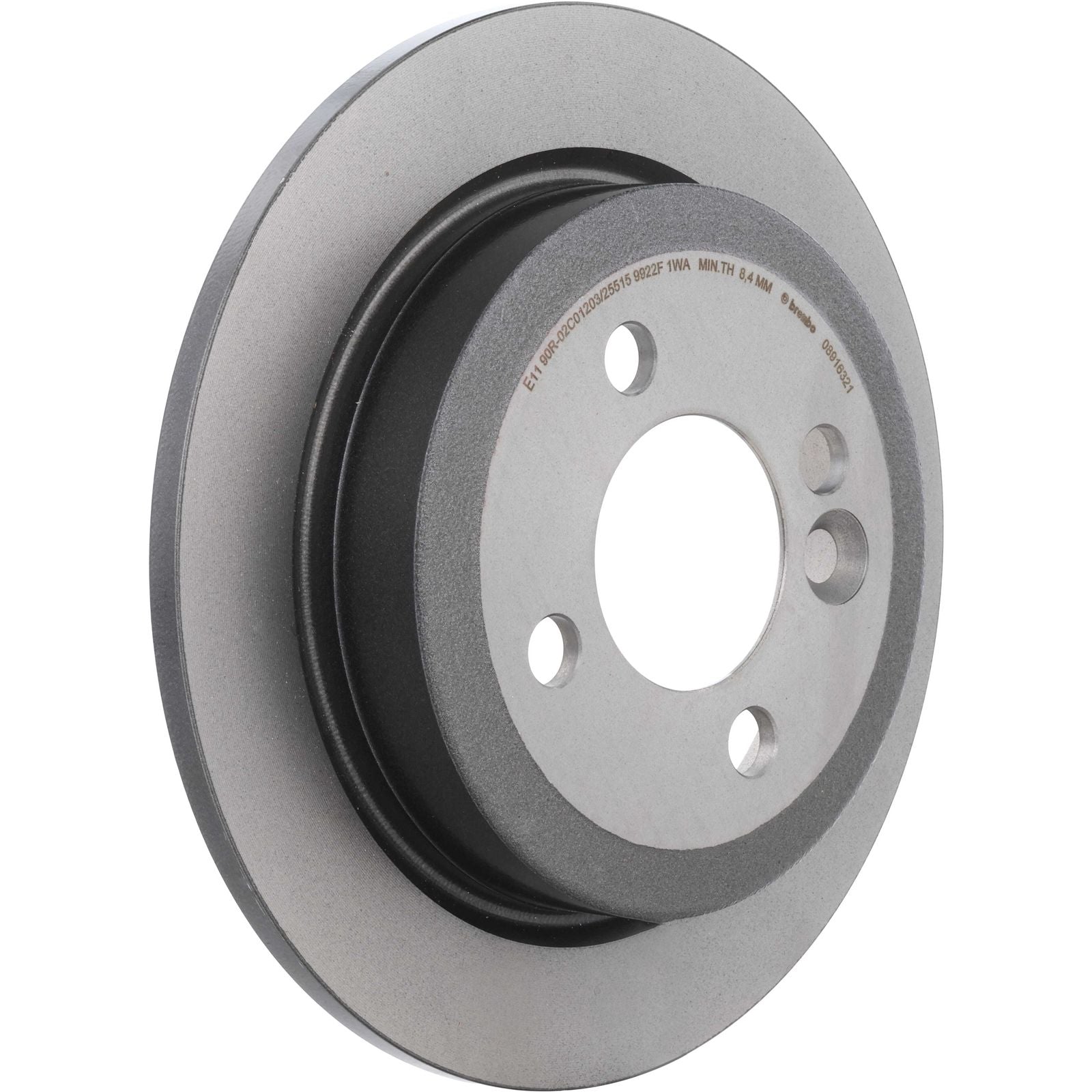 PRIME UV Coated Rear Disc Brake Rotor - 08.9163.21_26