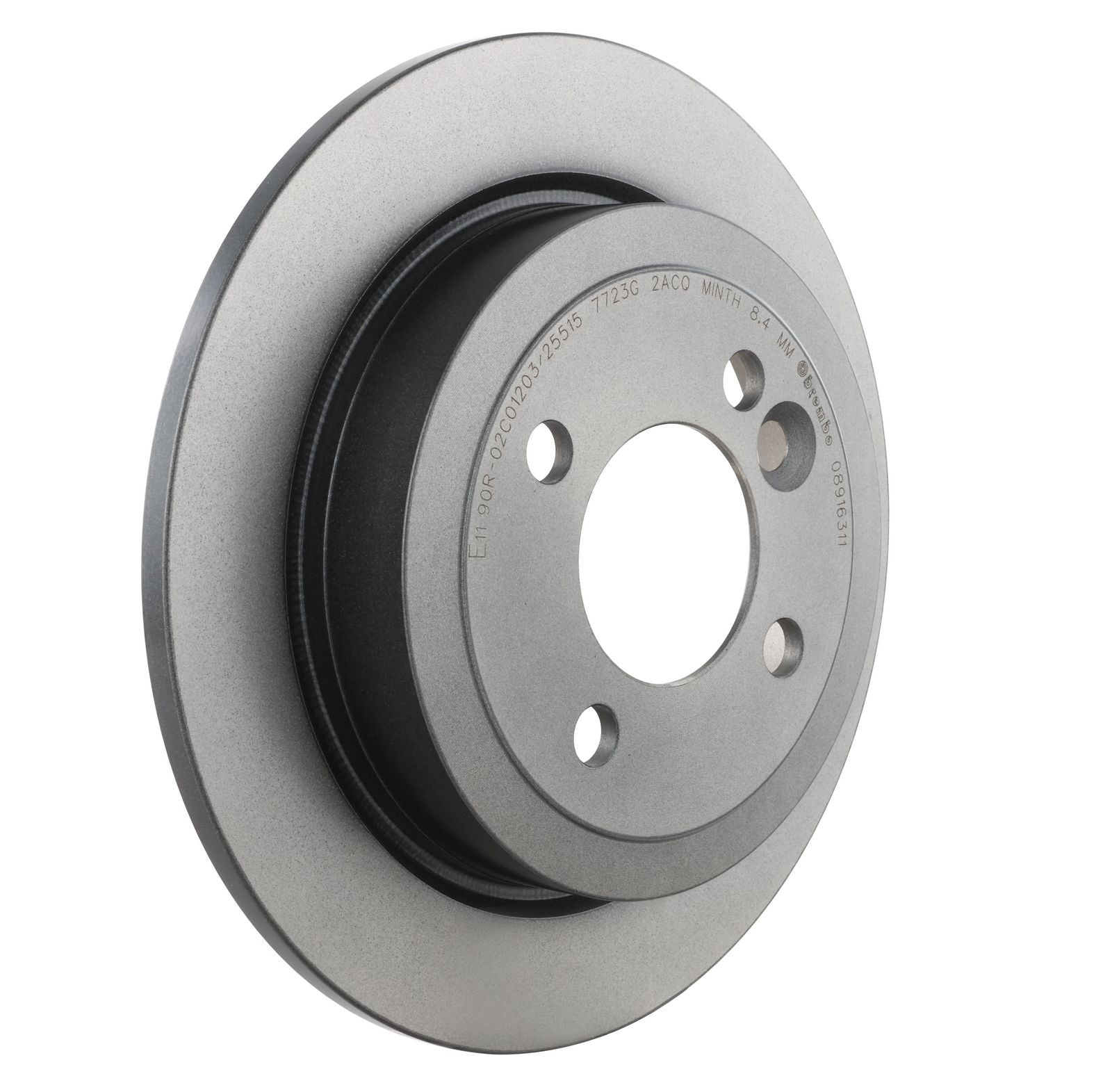 PRIME UV Coated Rear Disc Brake Rotor - 08.9163.11_28