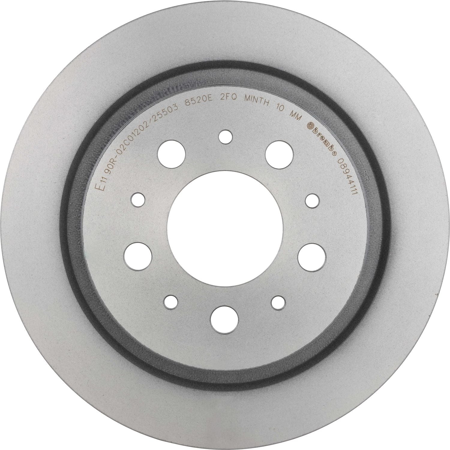 PRIME UV Coated Rear Disc Brake Rotor - 08.9441.11_02